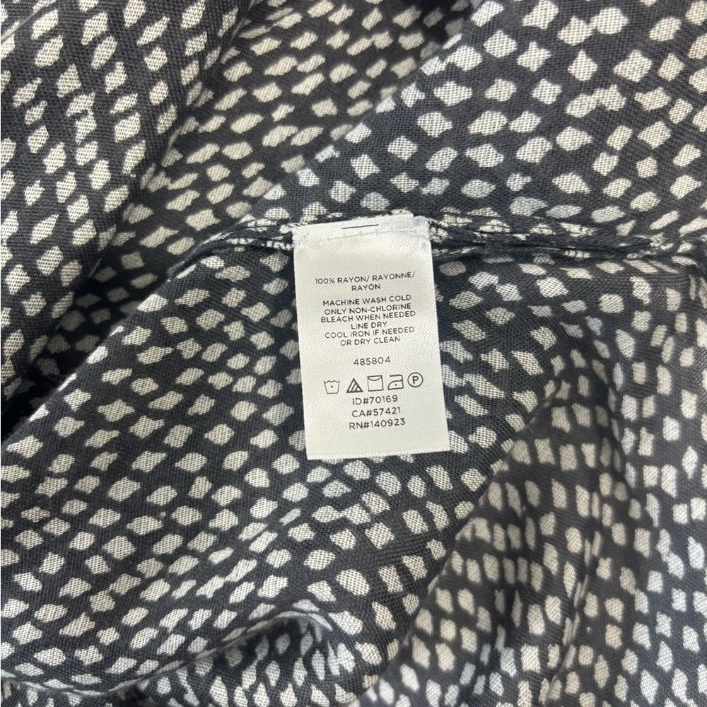 Loft Kimono Cardigan Coverup Gray Lightweight Rayon - Picture 7 of 7